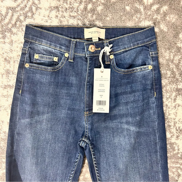 French Connection Reset Skinny Jeans in Color Vintage NWT - Picture 4 of 8